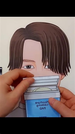 #paperdiy #asmr #hair #skincare #massage | ASMR