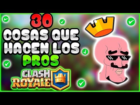 30 COSAS Que HACEN Los PROS - MonteGames