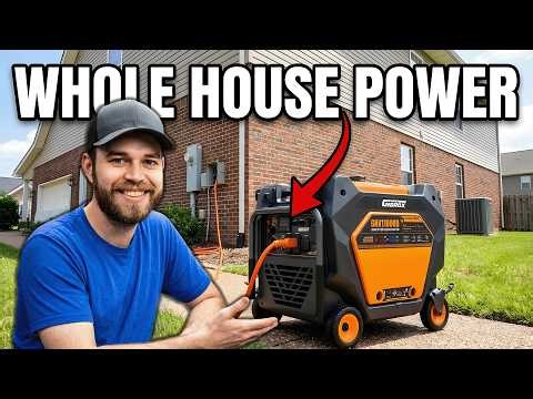 Stop Buying Expensive Generators (Watch This) - Gidrox GNV11000T Inverter Generator Review