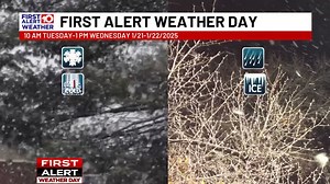15K views · 89 reactions | FIRST ALERT WEATHER DAY: 10am today to 1pm tomorrow. 1/21-1/22/2025 Up to 4 inches of snow expected and .25" if ice accretion southeast. Avoid travel with Snowy and Icy conditions starting this afternoon. | WALB News 10 Weather | Facebook