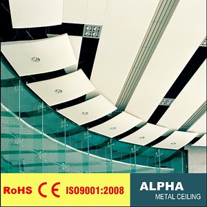 [Hot Item] Exterior Aluminum Suspended System False Decorative Tailor-Made Indoor Cladding Ceiling