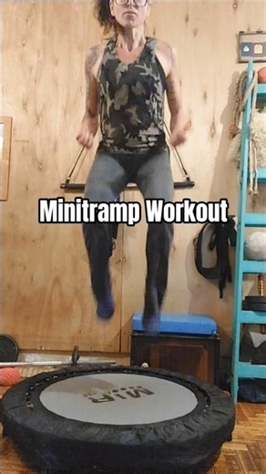 Smart bone training:how the mini trampoline boosts bone density(10 exercises for your daily Workout)