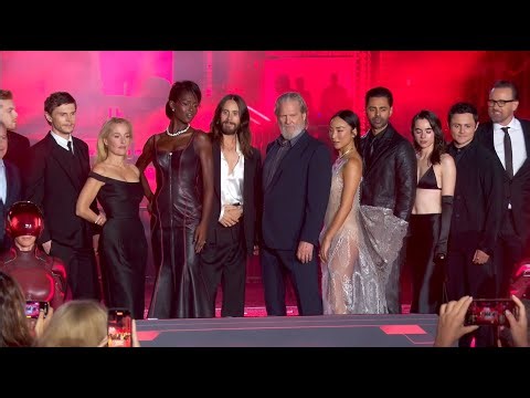 Tron: Ares Premiere - Jeff Bridges, Gillian Anderson, Greta Lee, Jared Leto