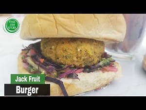Jack fruit Meatless Burger | Jack fruit Burger | Plant based burger recipe |How to make best burger