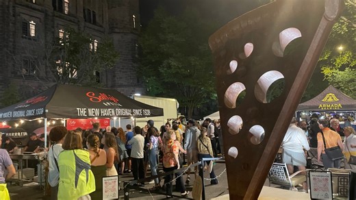 Ninth annual Apizza Feast brings crowds to downtown New Haven