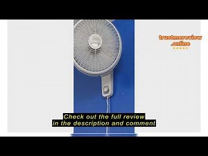 Review: Lasko M12900 Oscillating 12 inch Wall Mount Fan - A Comprehensive User Experience