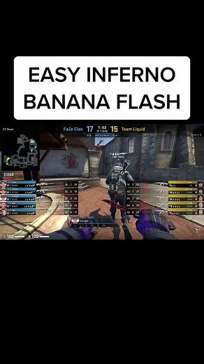 Mastering Banana Flash in CS:GO - Kerrigan's Easy Inferno Trick