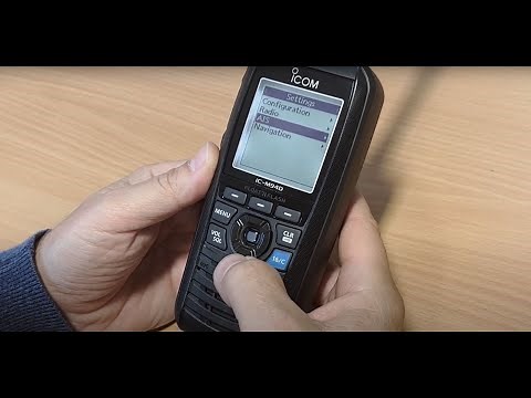 Personalising Your AIS Alarm Settings on your IC-M94DE Marine VHF Radio