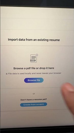 Build a FREE Resume in 2 Mins! 💼 | No Signup Needed