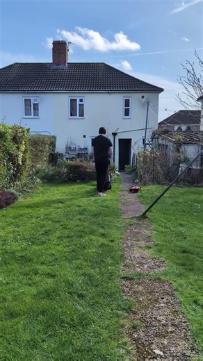 beautiful springtime garden