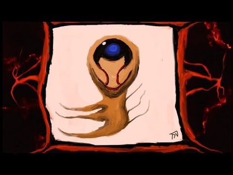 Painting a really creepy face (digital art)