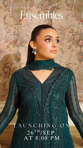 The wait ends this Friday 🌙 26.09 at 8 PM sharp #Azure #Ensembles #Launchingsoon #Festive #Explore #Shaadiseason | Azure