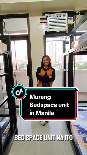 murang bedspace unit ba ang hanap mo na malapit sa school universities in Manila? 🤔 Tara i-house tour kita Dito sa Manila Real Residences 😍 #manila #residential #college #dorm #affordableroomsinmanila #fyp #student #manilarealresidences