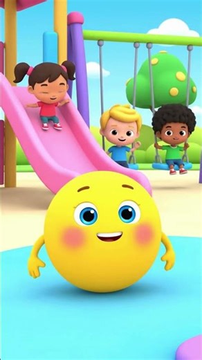 Learn Shapes with Fun Cartoon Characters Circle, Square, Triangle 🌈 #shorts