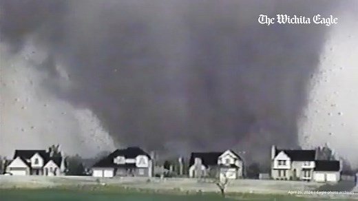 14K views · 106 reactions | On this date in 1991, 33 years ago, an F5 tornado tore through southeast Wichita, Haysville and Andover. The tornado killed 17 people, which included 13 in the Golden Spur mobile home park. It had a path length of 46 miles, according to weather officials. We could see severe weather on Saturday. Be weather aware and prepared. Stay safe, Kansas. #Local #severe #weather #KSwx #otd #onthisday | Wichita Eagle | Facebook