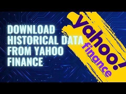 How to download historical data from Yahoo Finance (Step By Step) 2025