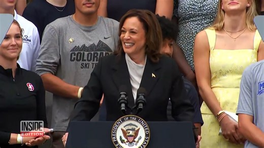 22K views · 714 reactions | Kamala Harris is speaking out for the first time since President Biden dropped out of the 2024 race. | Inside Edition | Facebook
