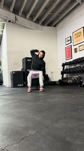 Seated Bench Lateral Flexions