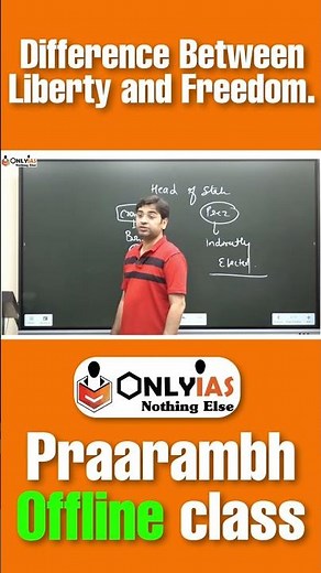 Know the Basic difference between Liberty and Freedom | UPSC 2023 | OnlyIAS