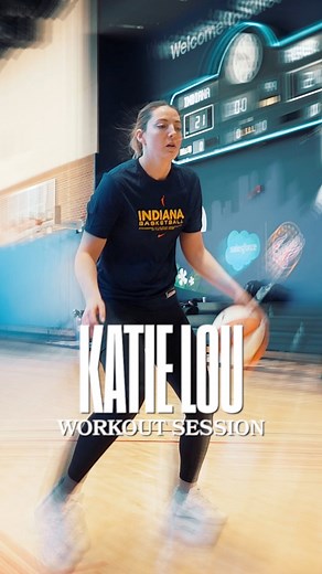 Katie Lou Samuelson is already at work in Indy 🙌 | Indiana Fever