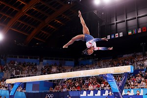 Simone Biles’ Balance Beam Final Is One of Her Career’s Greatest Moments