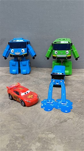 Satisfying Unboxing & Review Tayo the Little Bus, Tayo Robot, Toys #toys #tayobus #tayo #bus