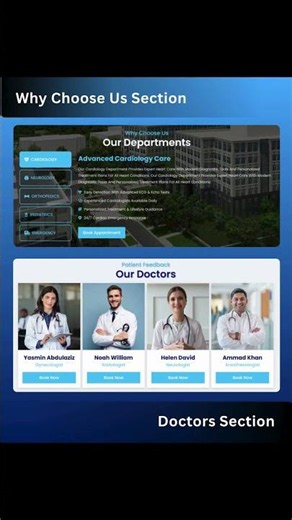 🏥 Medical & Healthcare Website Template | MedStar 🔥 Features