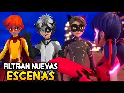 FILTRAN NUEVAS ESCENAS de PENALTEAM y KURO NEKO - Miraculous Ladybug