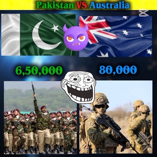 Pakistan VS Australia 🇵🇰🎌🇦🇺🥶🥵All Comparison [ Military]