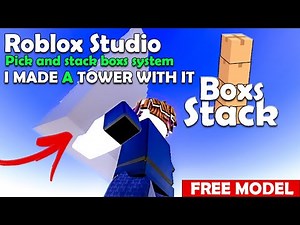 How to make Pick up & Stack Boxs on Roblox Studio (2023)