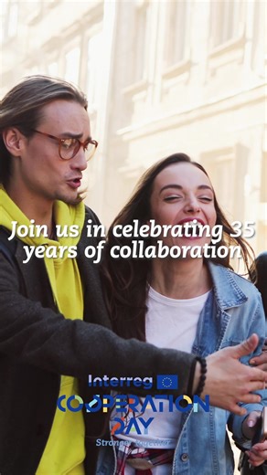 🌍✨ Happy Interreg Cooperation Day 2025 - celebrating 35 years of connecting communities, ideas and regions across Europe. For over three decades, Interreg has built bridges across borders, fostered solidarity and strengthened communities, promoting sustainability, nurturing innovation and empowering citizens across the continent. Every project tells a story of partnerships, solutions, and lives transformed. Today, we honour the vision, dedication and creativity of everyone who makes European co