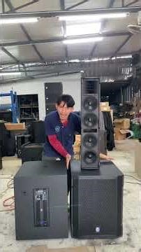 Ep8: 18-inch subwoofer with built-in amplifier, 12,000 baht each.