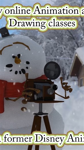 ⛄❄️ Once upon a winter afternoon… A snowman came to life, and so did a young artist’s imagination. Our Animation & Drawing classes help creative kids turn ideas into real projects — step by step, with guidance from a former Disney animator & homeschool dad. ✨ A magical place to grow skills and confidence #theanimcourse #animationart #animation #animation2d #animation3d #drawing #photoshop #middleschool #homeschoolmom #homeschool #highschoolstudents #artclasses #artclassesforchildren #artclassesf