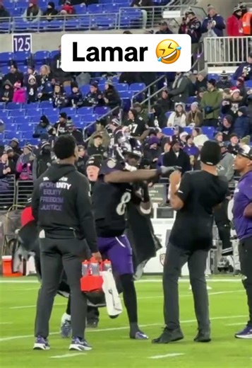 Lamar Jackson getting the hands loose 😅 #nfl #nflfootball #football #ravens