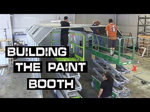 Building The Paint Booth in the New Shop