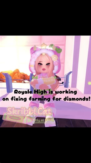 Royale high update on diamond farming amounts #royalehigh #roblox #farming #diamonds