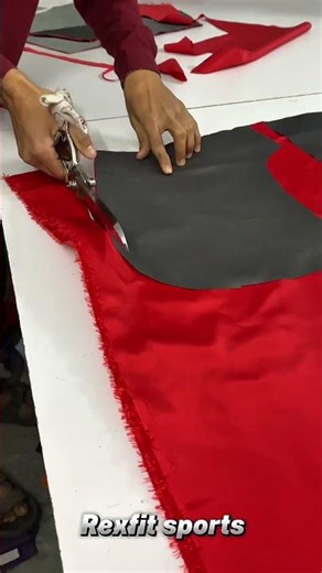 Satisfying Hood Cutting Process | Garment Production