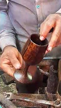 Turning a Beautiful Wooden Whiskey Glass from Solid Wood