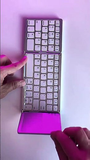 I finally found the perfect travel keyboard ✈️ #TravelKeyboard #PortableTech #DigitalNomad
