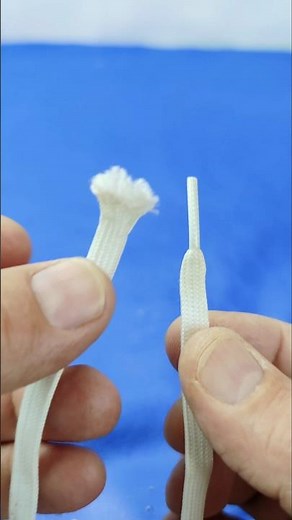 👟 Broken Shoelace Tip? Watch This Genius Trick to Fix It in Seconds! #diy CraftTips