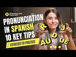 Struggling with Spanish Pronunciation? These 10 Exercises will Help You Improve!😉