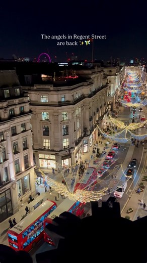 2.5M views · 33K reactions | The angels in Regent Street are back for the 10th year in a row ✨栗 | Prettylittlelondon | Facebook