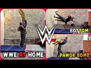 WWE AT HOME RING WRESTLING Lift and Carry Fight