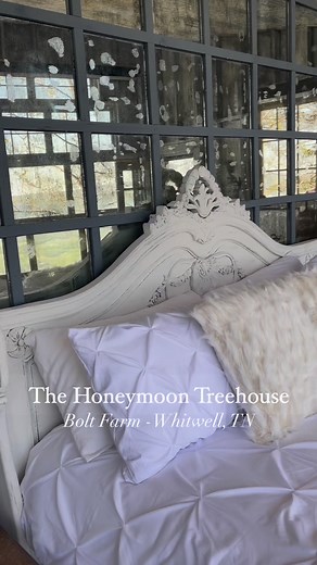 8.4K views · 67 reactions | Anyone up for a Cliffside Treehouse Getaway? 2 hours from Nashville, and perched high atop a mountain, our treehouses offer breathtaking panoramic views that will leave you in awe. ⛰️ Book openings in January for a cozy retreat. | Bolt Farm Treehouse | Facebook