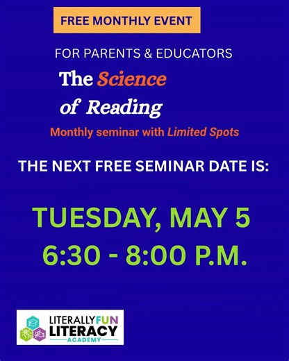 FREE READING SCIENCE SEMINAR