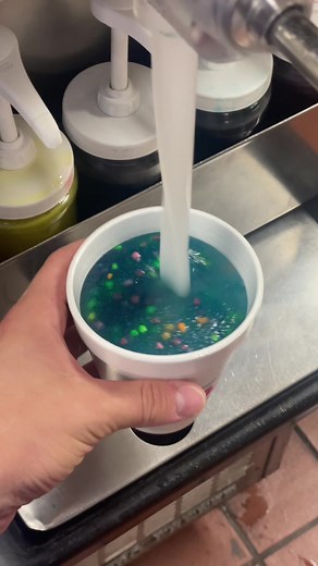 Delicious Blue Raspberry Nerds Slush