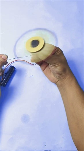 DIY Micro Fan - Powerful Tiny Fan 🌀#Shorts