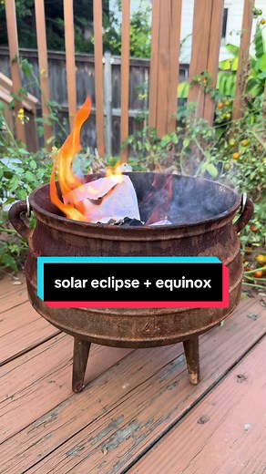 Replying to @SM Simple rituals for the solar eclipse and autumn equinox. this week marks the changing of the seasons, and is a powerful time of endings and new beginnings. not to mention, the start of Libra season (aka best season). #autumnequinox #solareclipse #beginnerwitch #witchtok #mabon