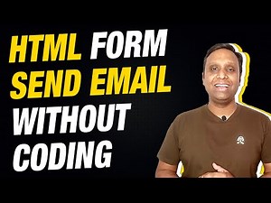 HTML Form Send Email Without Coding | Send Email with Coding FREE of Cost
