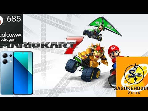Mario Kart 7 - Citra MMJ ANTUTU (Snapdragon 685) Redmi Note 13 Test rendimiento